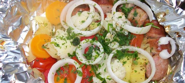 запеканка в фольге