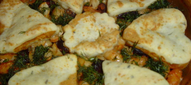 Запеканка из фасоли