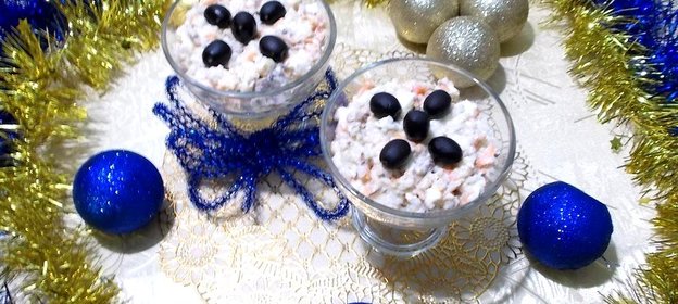 Салат Норвежская бухта