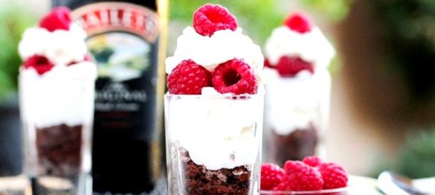 Десерт слоями в стакане