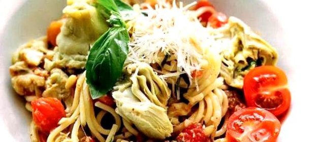 Паста с артишоками