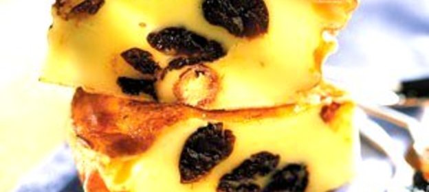 Полента из манки с курагой и черносливом