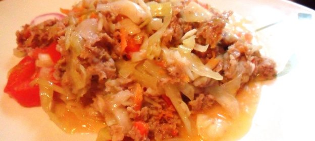 Ленивые голубцы в мультиварке