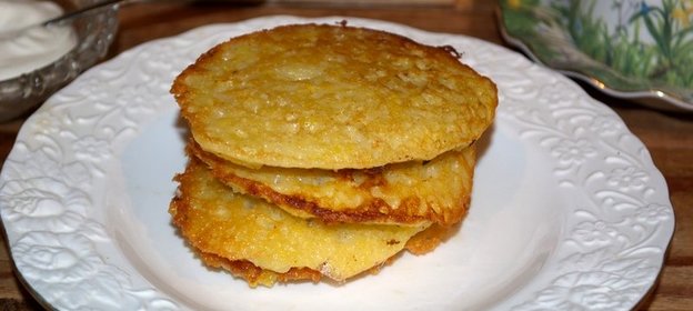 Драники с курицей