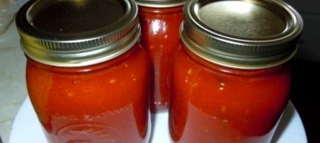 Подлива к макаронам на зиму