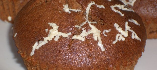 Творожно-шоколадные кексы с изюмом