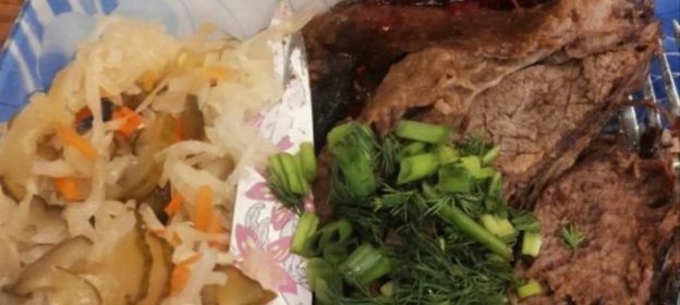 Мраморная говядина тушеная