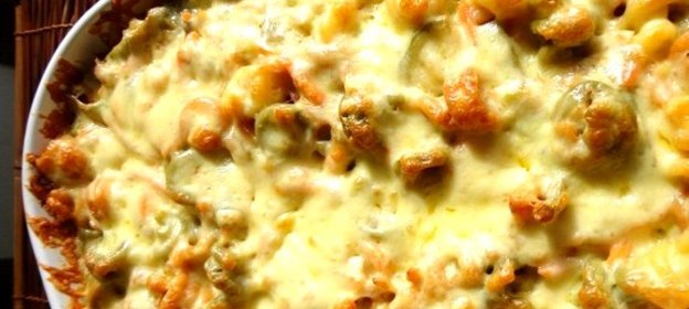 Запеканка из вермишели в духовке