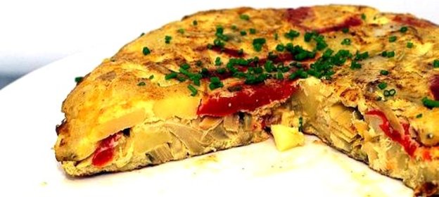 Картофельная запеканка с артишоками