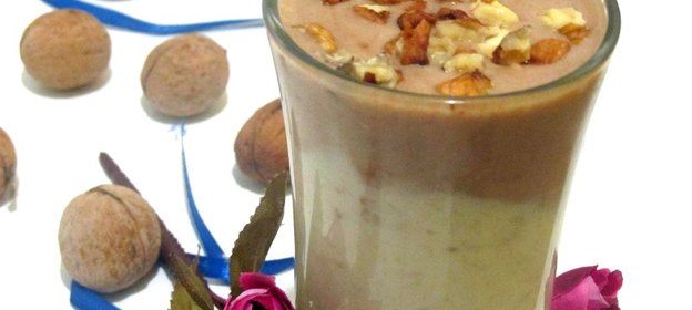 Банановый двухцветный десерт