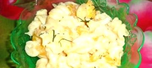 Макароны с тыквой