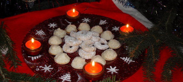 Печенье к Рождеству (кососовое и ванильное)