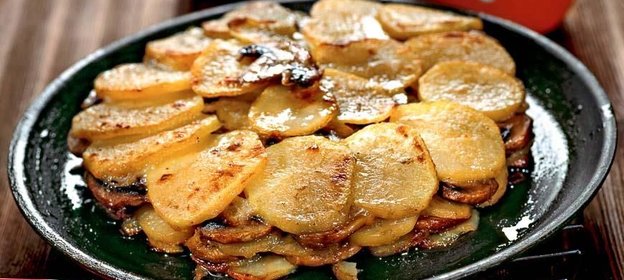 Картофельная запеканка с грибами