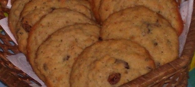 Овсяное печенье с изюмом