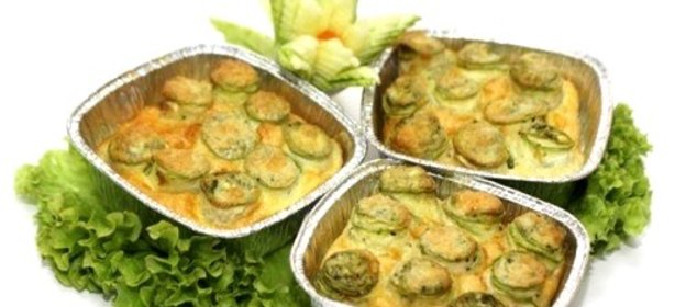 Запеканка из кабачков в микроволновке