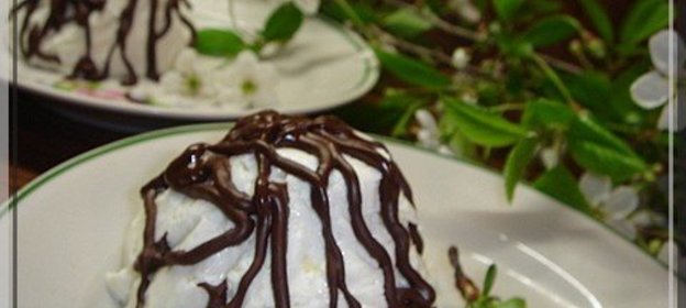 десерт творожно-грушевый