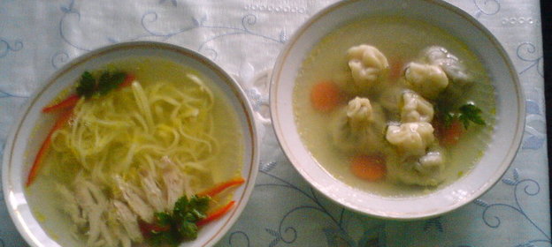 Бульон куриный с сюрпризом