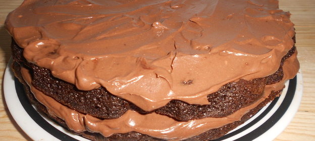 Шоколадный торт по-американски