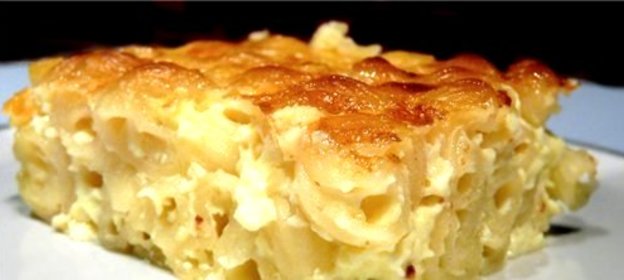 Запеканка из макарон в мультиварке