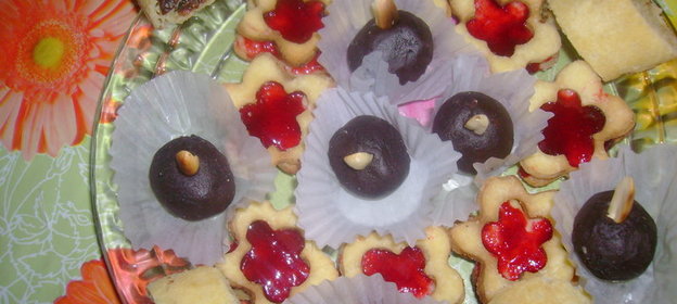 Песочное печенье Цветочки