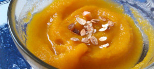 тыквенно-цитрусовый десерт
