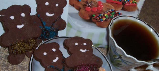 печеньерождественский мишка