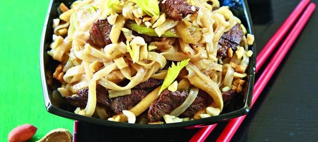 Лапша с говядиной