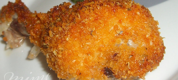 куриные ножки в пармезане