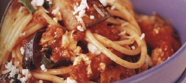 Паста «Норма» (Pasta alla Norma) — макароны с баклажанами