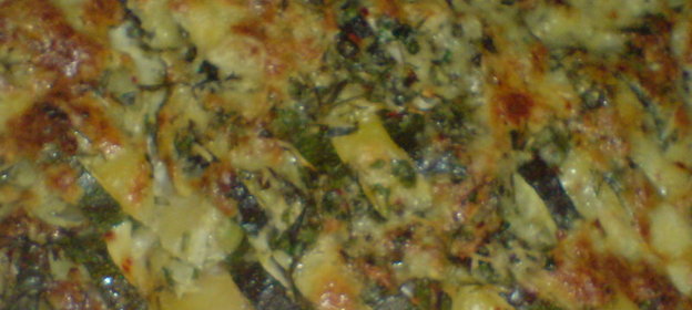 Запеканка из катрофеля и цуккини