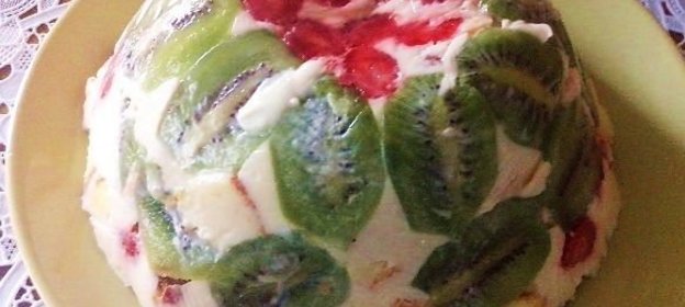 Ягодный летний десерт