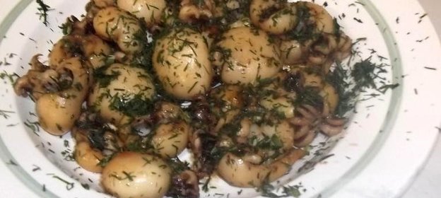 Каракатицы жареные