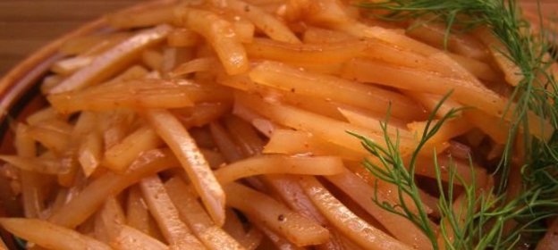 Салат Картофель по-корейски