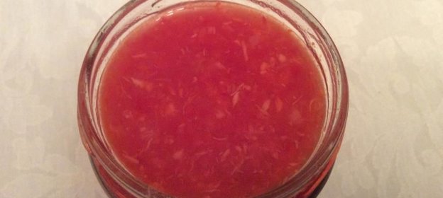 Приправа из помидоров с хреном