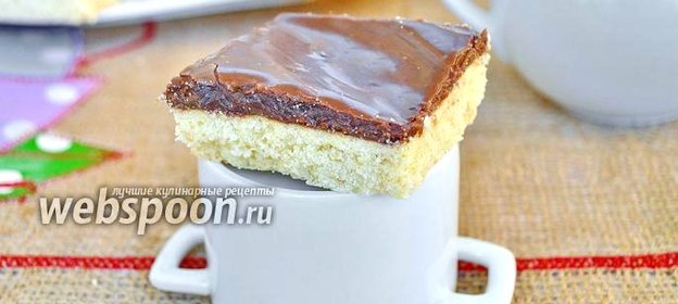 Домашнее печенье с шоколадной карамелью