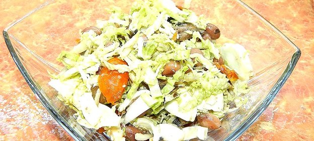 Тосканский деревенский салат