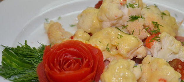 Запеканка из цветной капусты