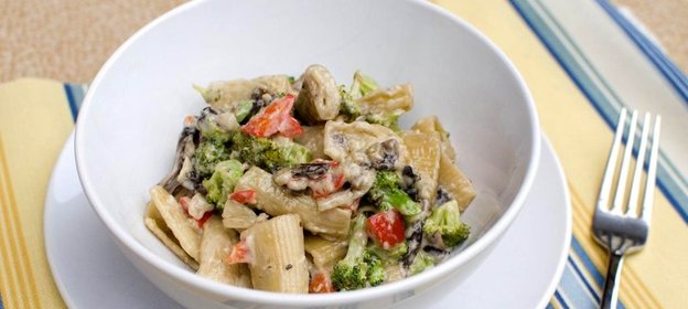 Паста с овощами