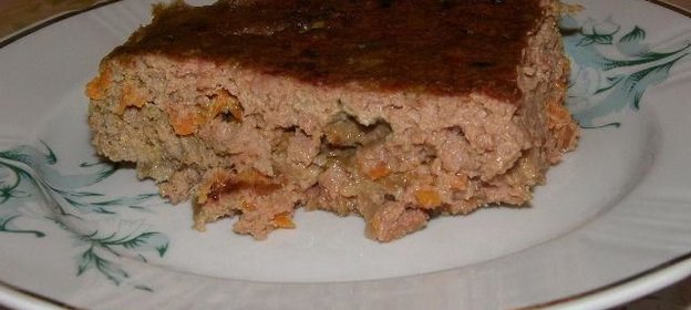 Запеканка говяжья печень в духовке