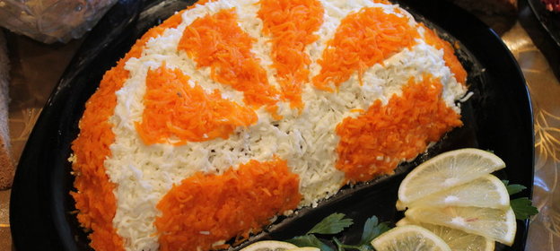 Салат Апельсиновая долька