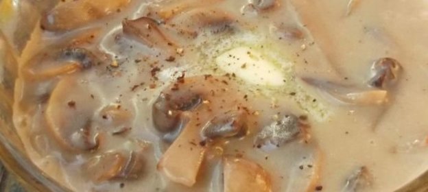 Соус грибной со сметаной