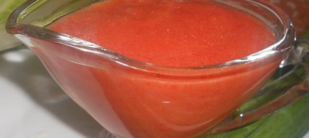 Соус из томатного сока