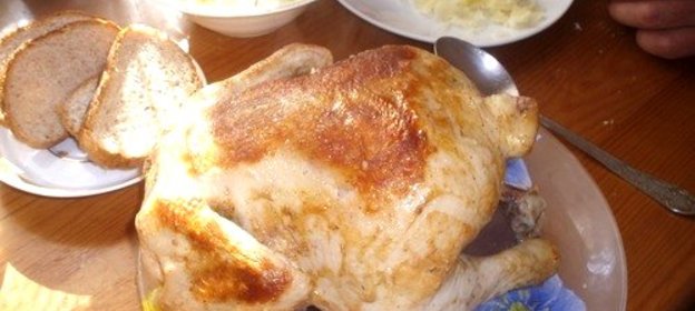 Курица в скороварке