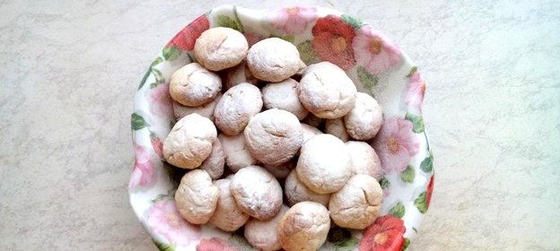 Творожное печенье с лимонным ароматом