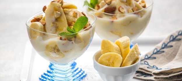 Десерт из бананов