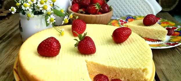 Запеканка творожная в духовке с манкой