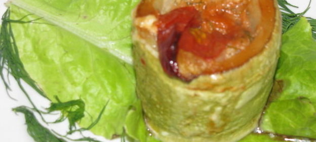 Фаршированные кабачки