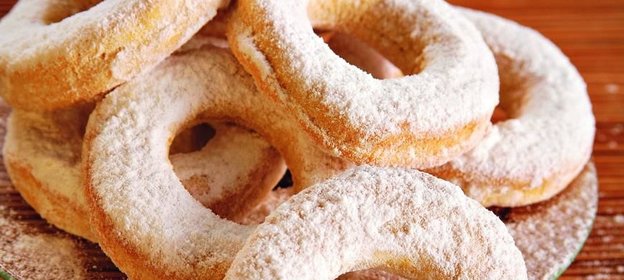 Хрупкое снежное печенье