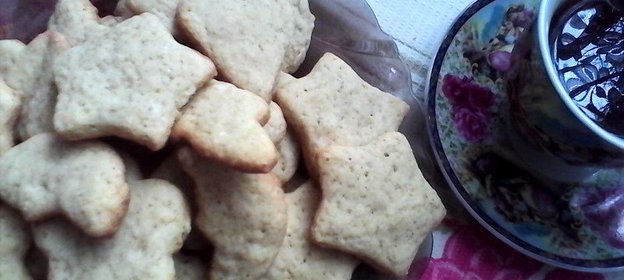 Песочное печенье с корицей и имбирем