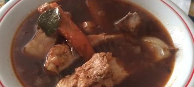 Венгерский гуляш из рыбы